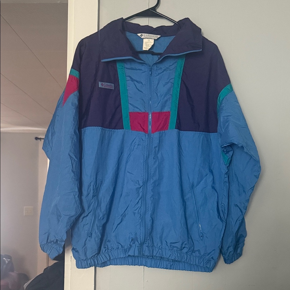 Columbia Women's Blue and Purple Ski Jacket
